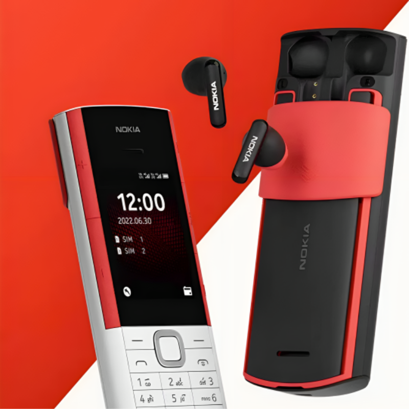 هاتف نوكيا الأصلي مع سماعات لاسلكية مدمجة > - 1SATOR.SHOP