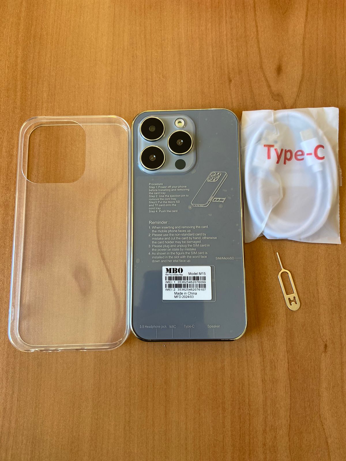Iphone M15 PRO  - شريحة مزدوجة + - My Store