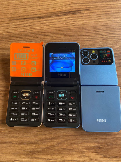 MBO FOID IP 16 الهاتف الكلاسيكي القابل للطي - My Store