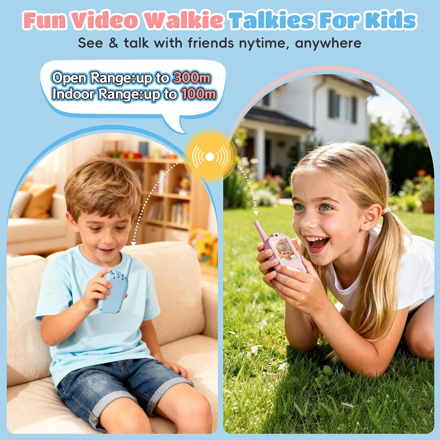 Kids Walkie Talkie لطمأنة الآباء على أطفالهم - mall.maroco