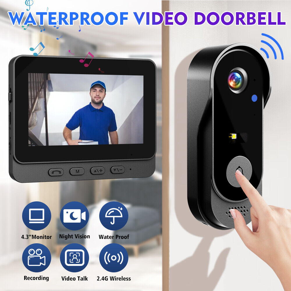 X8 Video Doorbell  جرس باب مع شاشة